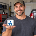 Los Angeles Dodgers MLB 3-Inch Square Hitch Cover for 1.25 or 2 Inch Receiver