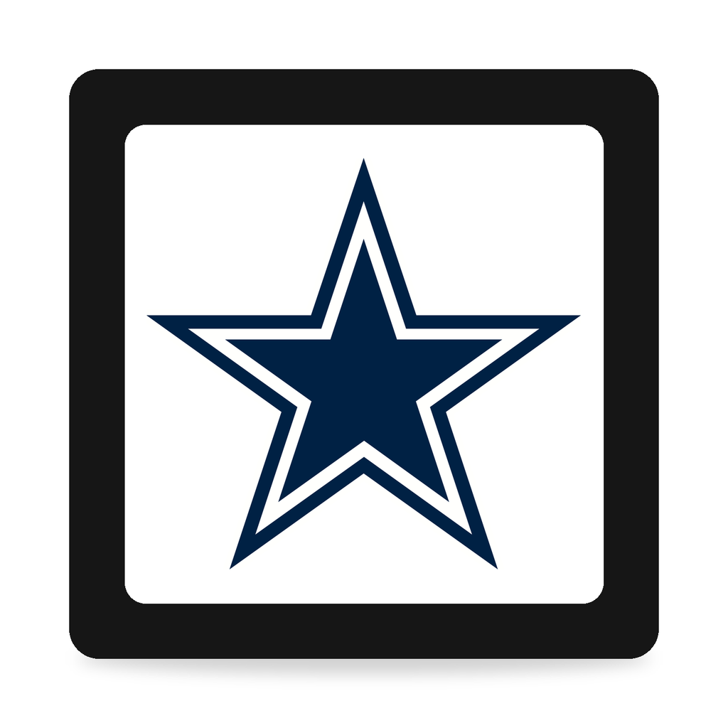 Dallas Cowboys NFL 3-Inch Square Hitch Cover for 1.25 or 2 Inch Receiver