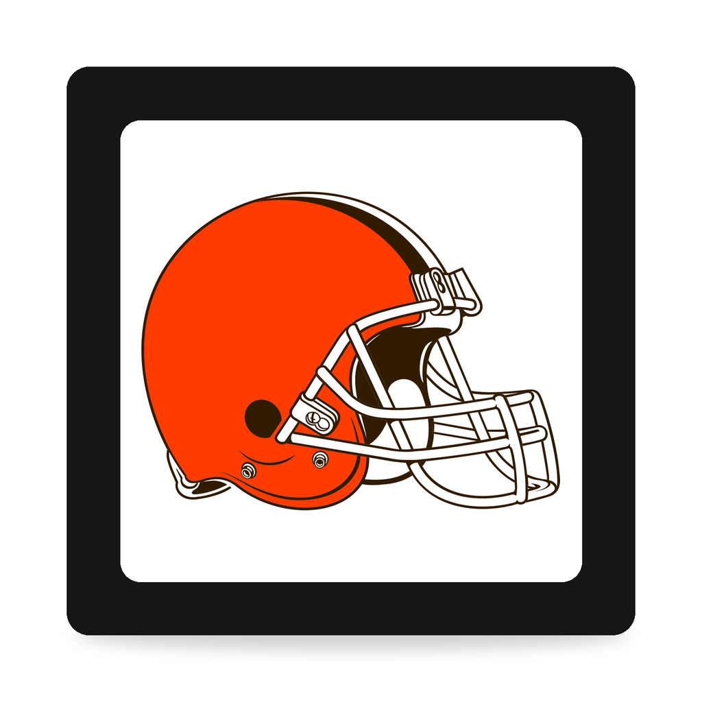 Cleveland Browns NFL 3-Inch Square Hitch Cover for 1.25 or 2 Inch Receiver