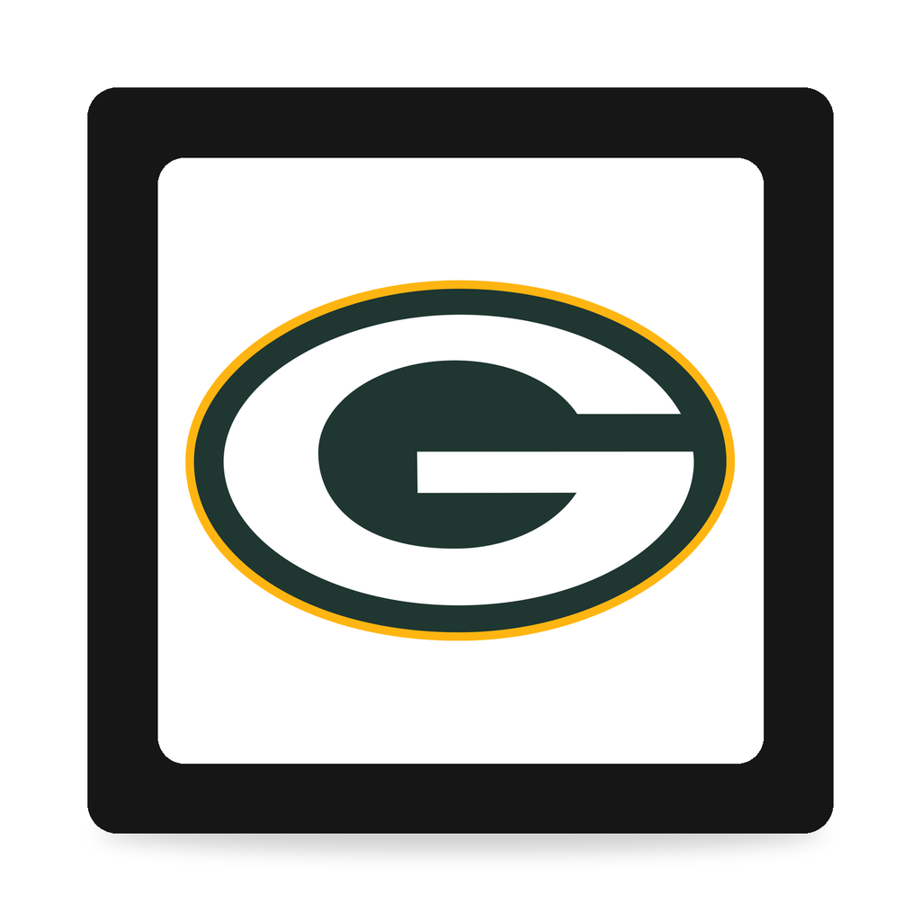 Green Bay Packers NFL 3-Inch Square Hitch Cover for 1.25 or 2 Inch Receiver