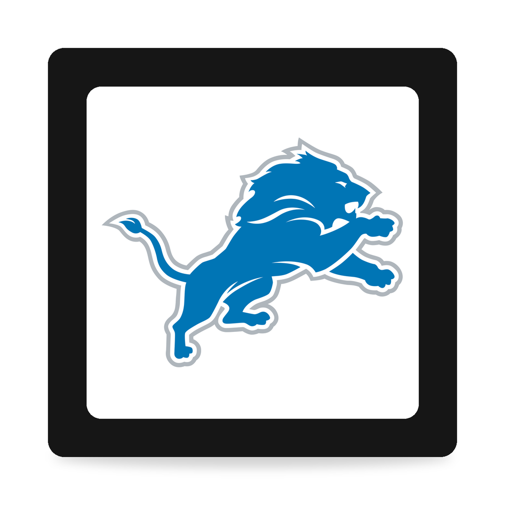 Detroit Lions NFL 3-Inch Square Hitch Cover for 1.25 or 2 Inch Receiver