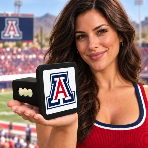 Arizona Wildcats Trailer Hitch Cover 2 Inch Receiver
