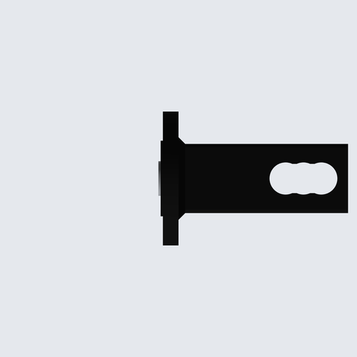 Ford oval trailer hitch cover view 12