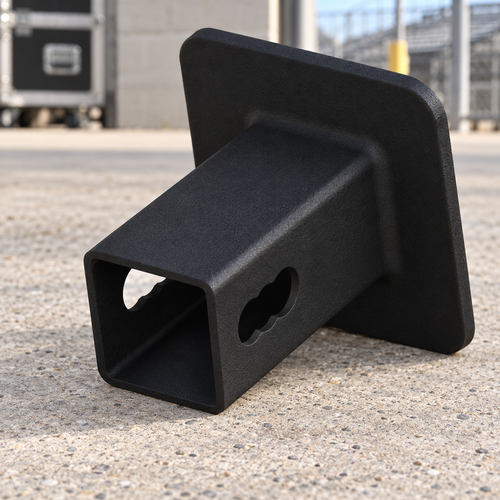 Akron Zips Trailer Hitch Cover 2 Inch Receiver