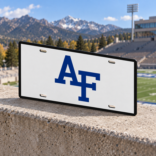 Air Force Falcons College Football License Plate Car Tag 12x6 Front Novelty
