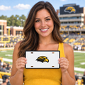 Southern Miss Golden Eagles College Football License Plate Car Tag 12x6 Front