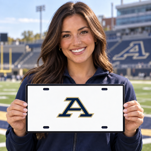 Akron Zips College Football License Plate Car Tag 12x6 Front Novelty Vanity