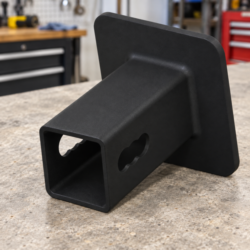 Arizona Wildcats Blackout Trailer Hitch Cover 2 Inch Receiver Black