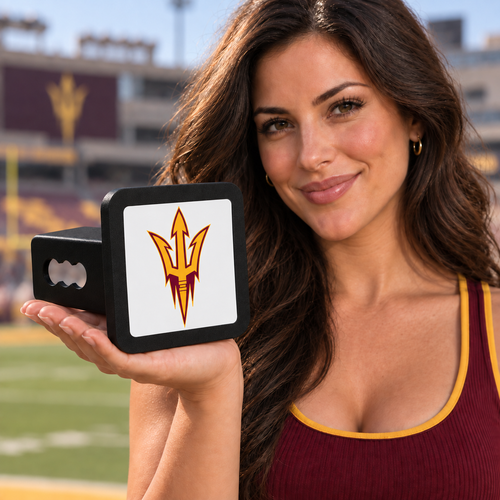 Arizona State Sun Devils ASU Trailer Hitch Cover 2 Inch Receiver
