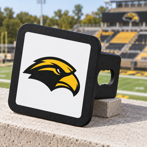 Southern Miss Golden Eagles Trailer Hitch Cover 2 Inch Receiver