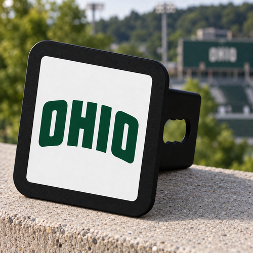 Ohio Bobcats Trailer Hitch Cover 2 Inch Receiver