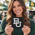 Baylor Bears Blackout Trailer Hitch Cover 2 Inch Receiver Black