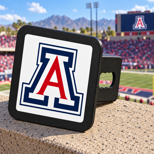 Arizona Wildcats Trailer Hitch Cover 2 Inch Receiver