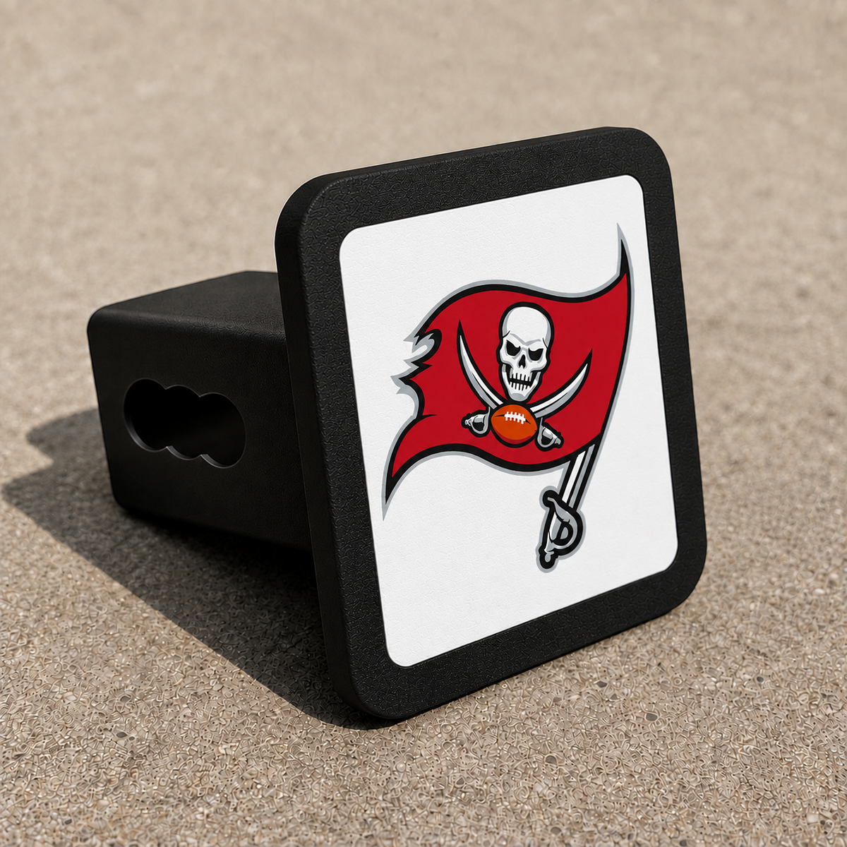 Tampa Bay Buccaneers NFL Trailer Hitch Cover 2 Inch Receiver
