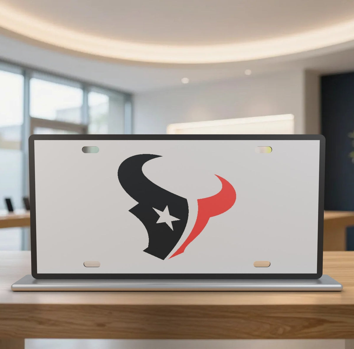 Houston Texans Football License Plate Car Tag 12x6 Front Novelty Vanity