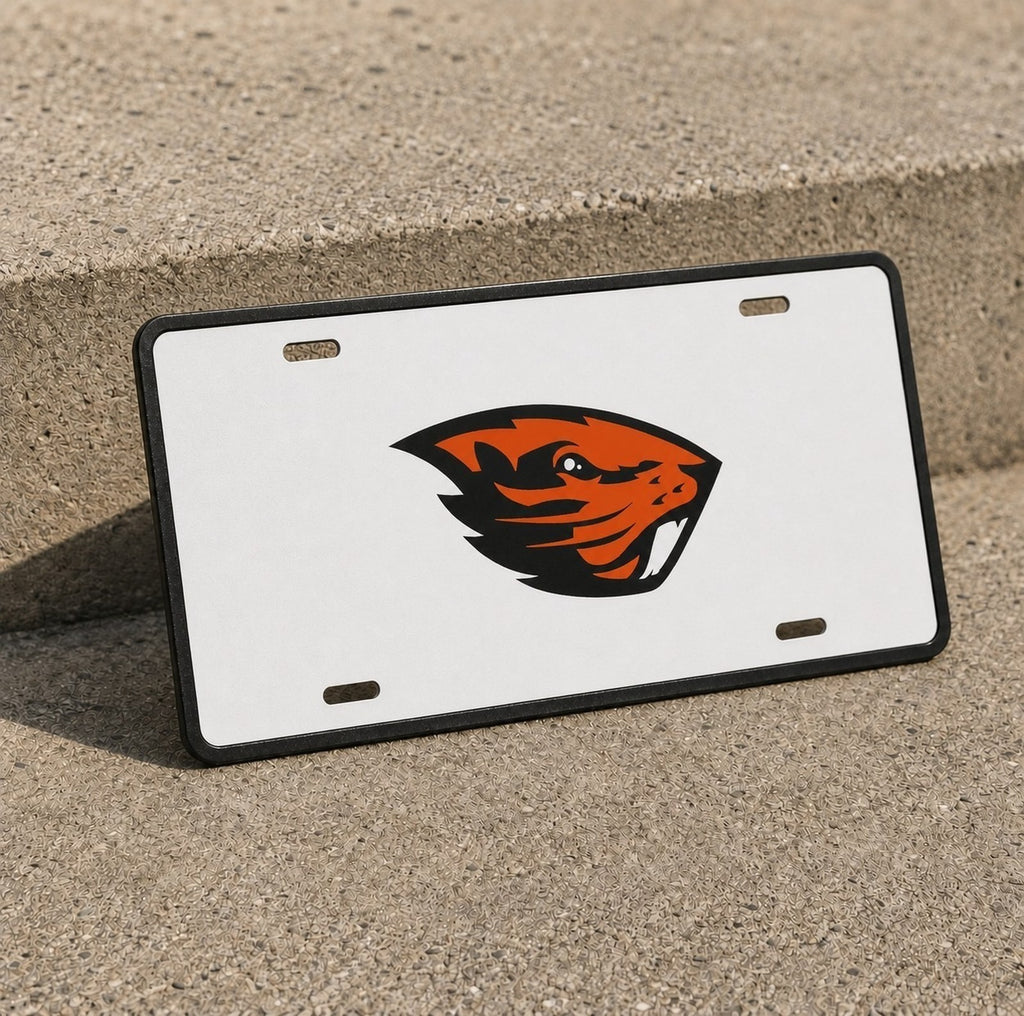 Oregon State Beavers College Football License Plate Car Tag 12x6 Front Novelty