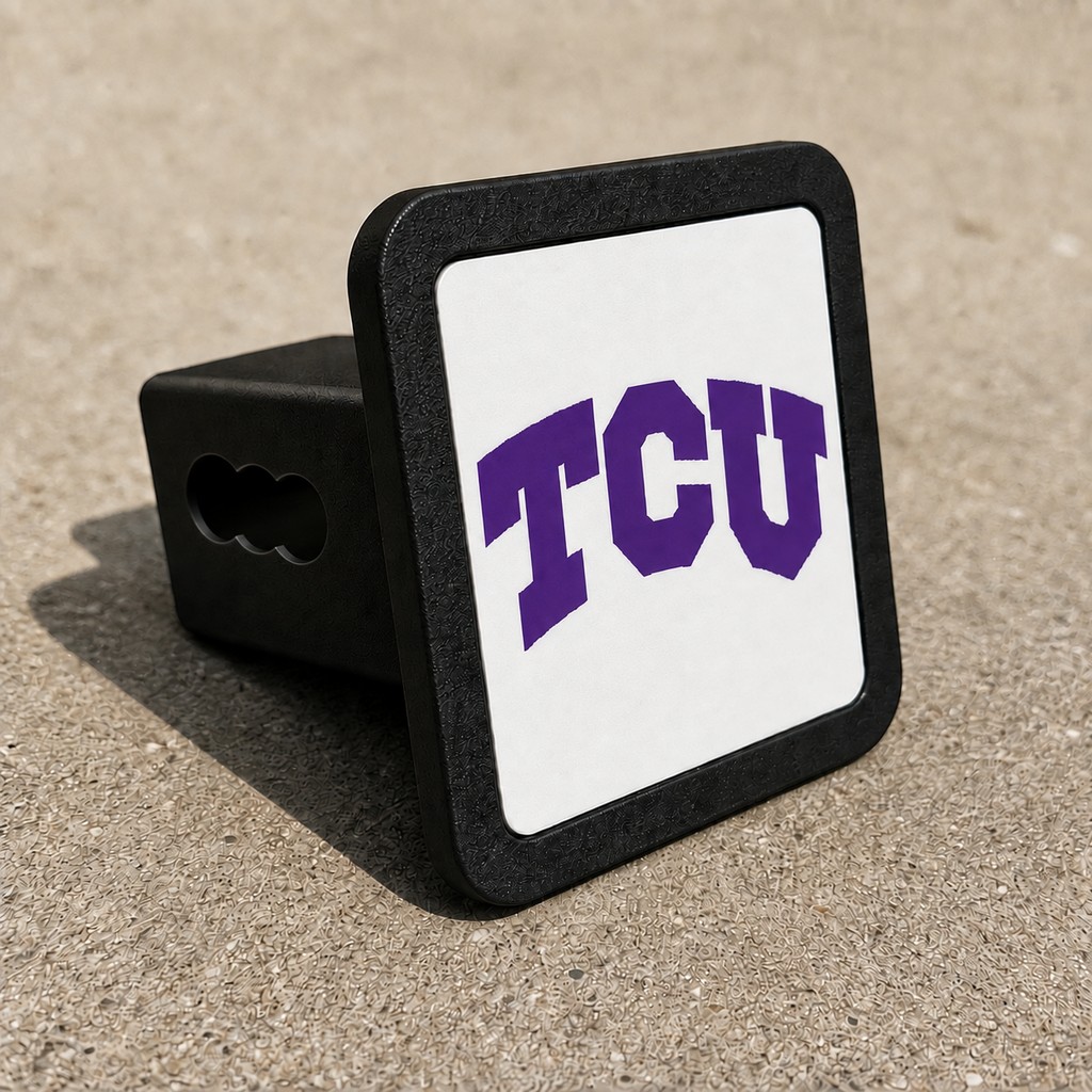 TCU Horned Frogs Trailer Hitch Cover 2 Inch Receiver