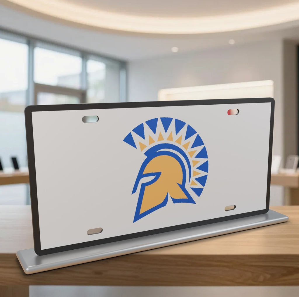 San José State Spartans SJSU License Plate Car Tag 12x6 Front