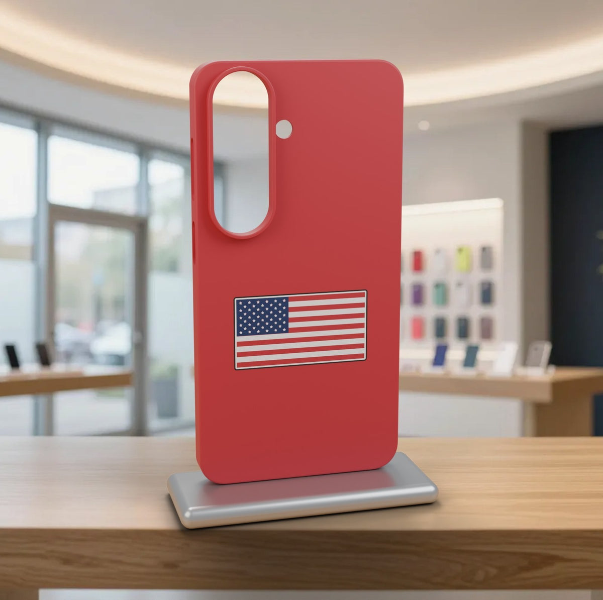 American Flag Phone Case Cover iPhone 17 Pro Max Samsung Galaxy S26 Slim