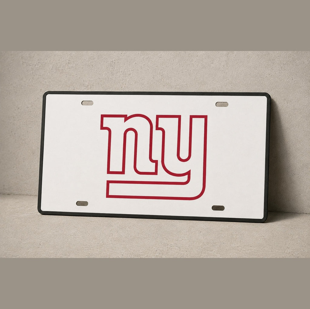 New York Giants Football License Plate Car Tag 12x6 Front Novelty Vanity