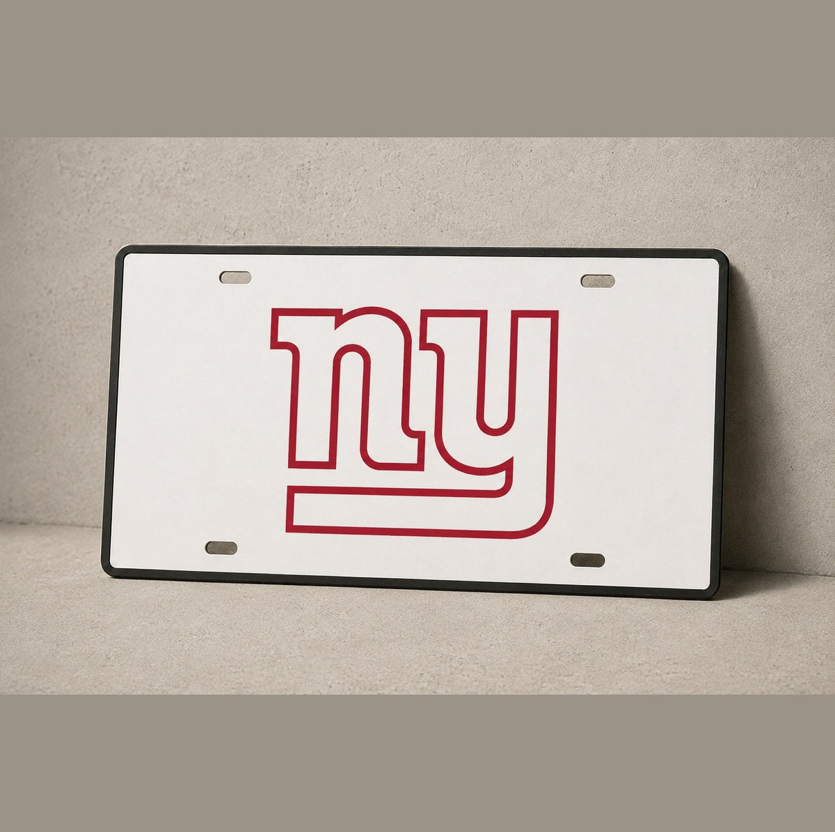 New York Giants Football License Plate Car Tag 12x6 Front Novelty Vanity