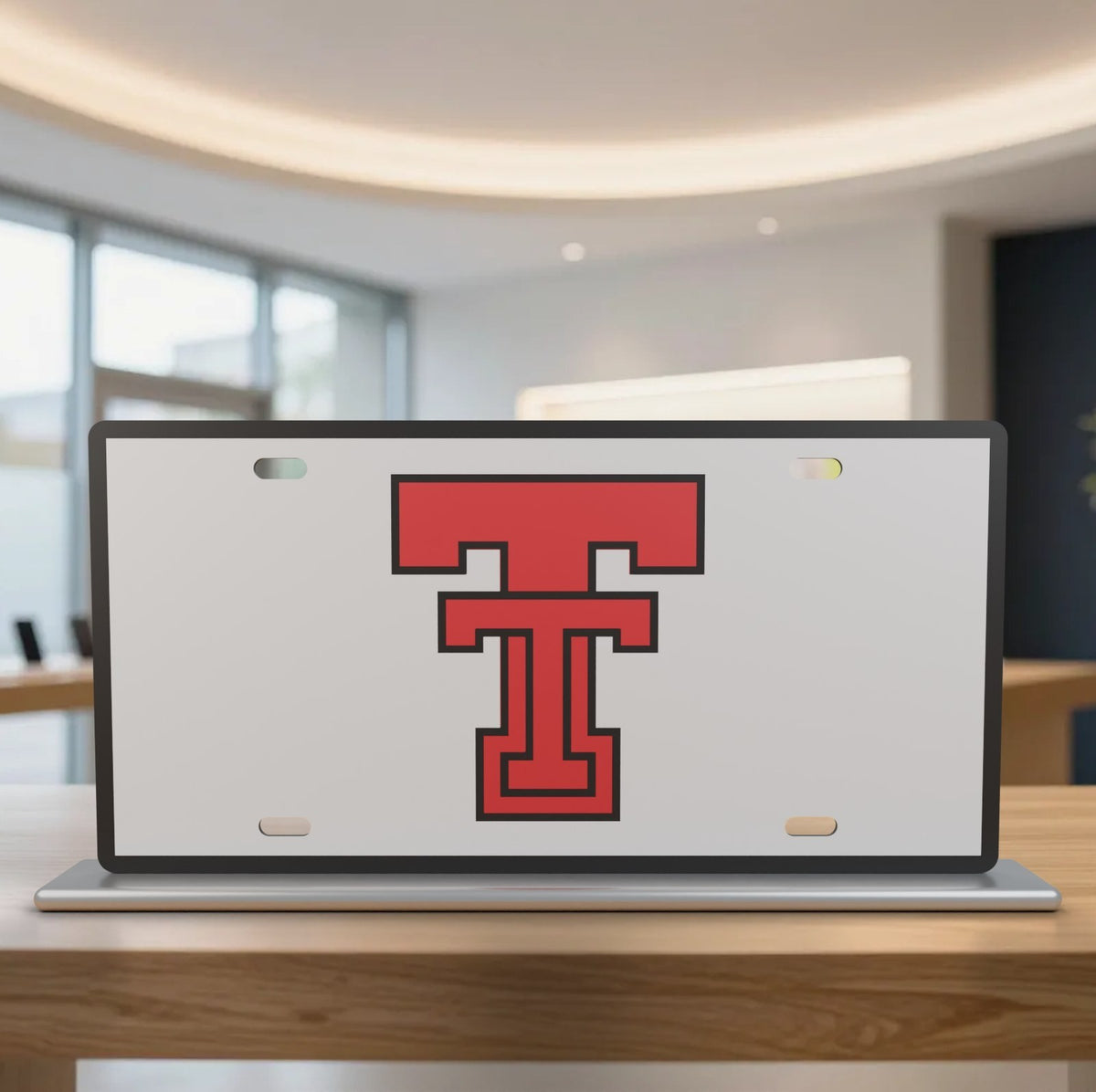 Texas Tech Red Raiders TTU License Plate Car Tag 12x6 Front