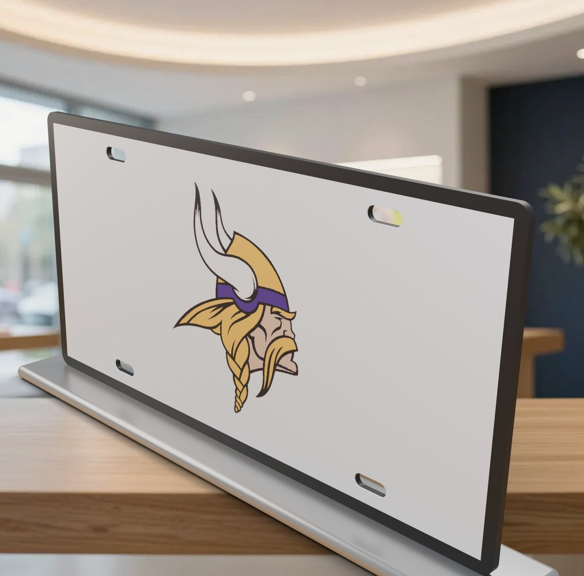 Minnesota Vikings Football License Plate Car Tag 12x6 Front Novelty Vanity