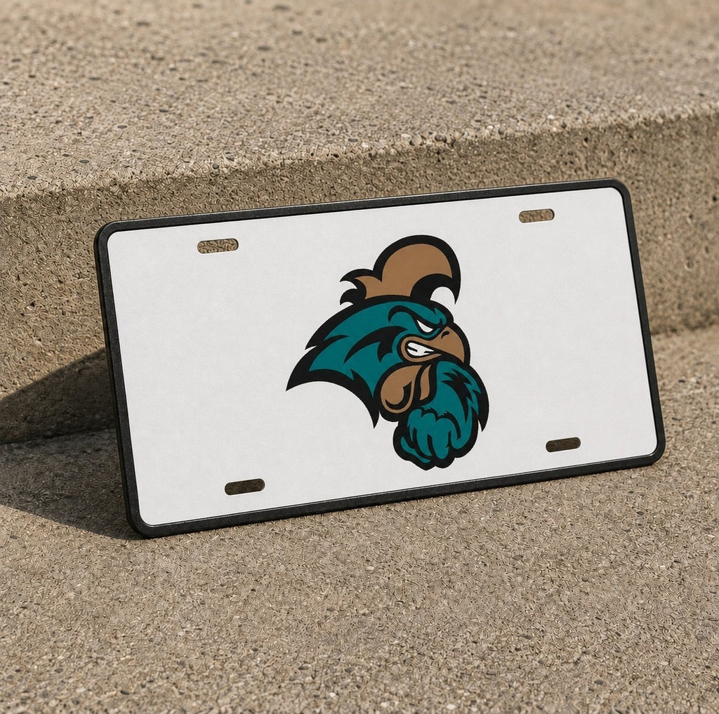 Coastal Carolina Chanticleers CCU License Plate Car Tag 12x6 Front
