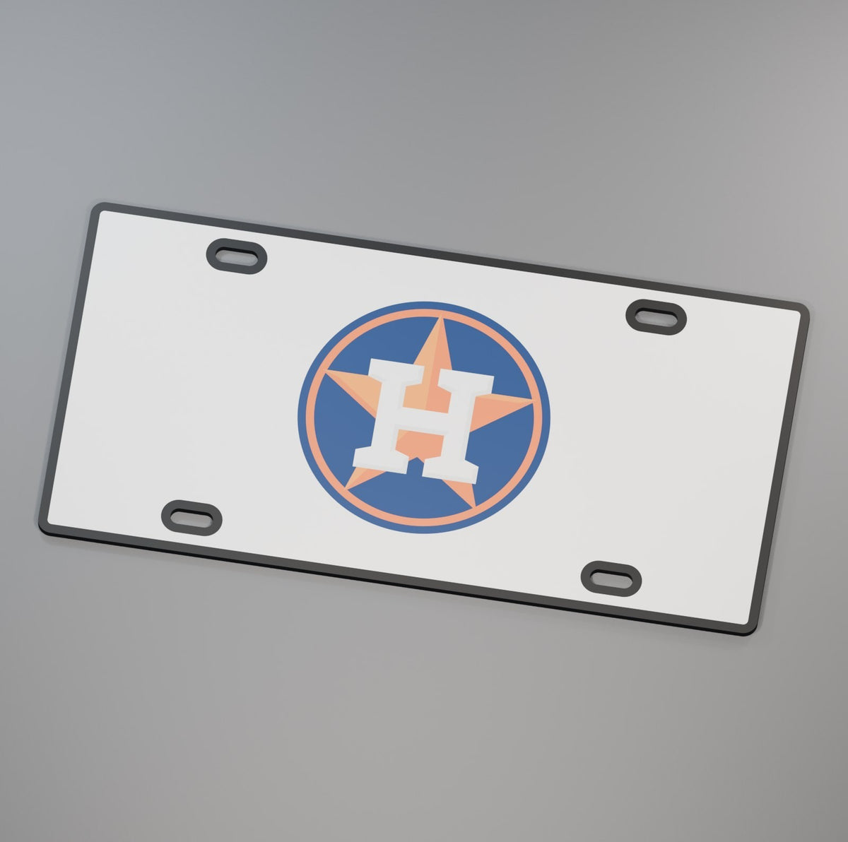 Houston Astros Baseball License Plate Car Tag 12x6 Front Novelty Vanity