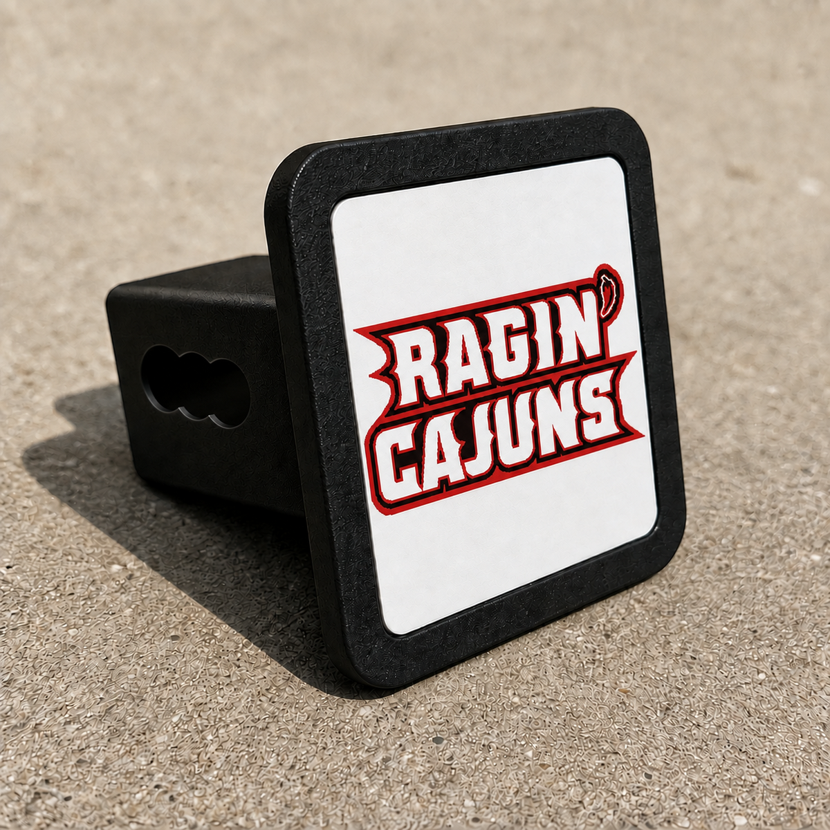 Louisiana Ragin' Cajuns Trailer Hitch Cover 2 Inch Receiver