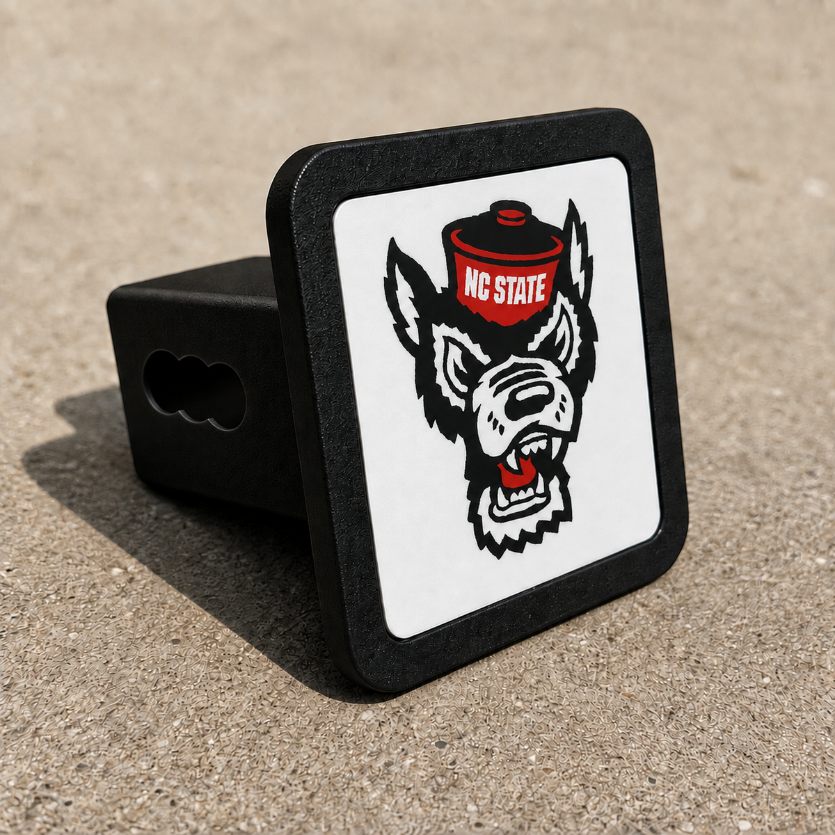 NC State Wolfpack Trailer Hitch Cover 2 Inch Receiver