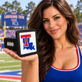 Louisiana Tech Bulldogs Trailer Hitch Cover 2 Inch Receiver
