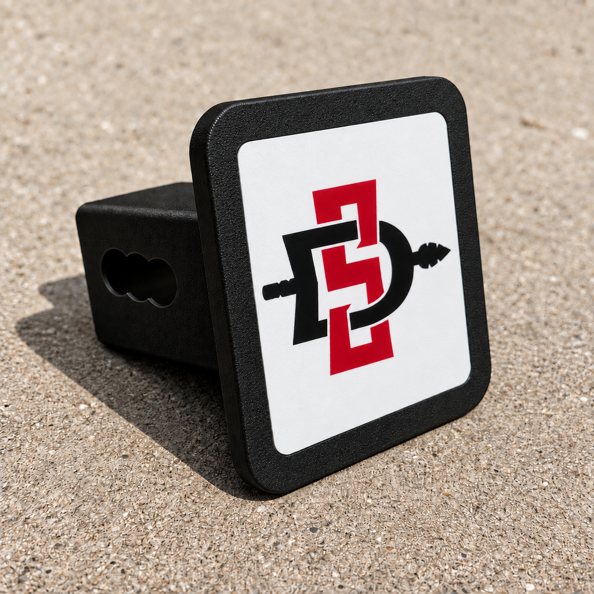 San Diego State Aztecs SDSU Trailer Hitch Cover 2 Inch Receiver