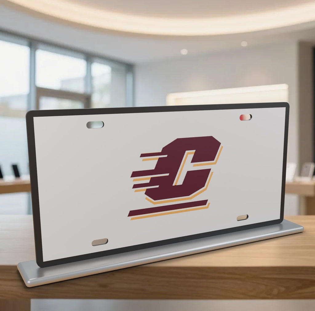 Central Michigan Chippewas CMU License Plate Car Tag 12x6 Front