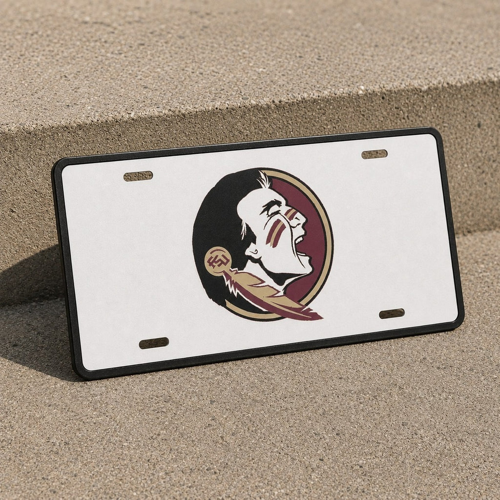 Florida State Seminoles FSU Noles License Plate Car Tag 12x6 Front
