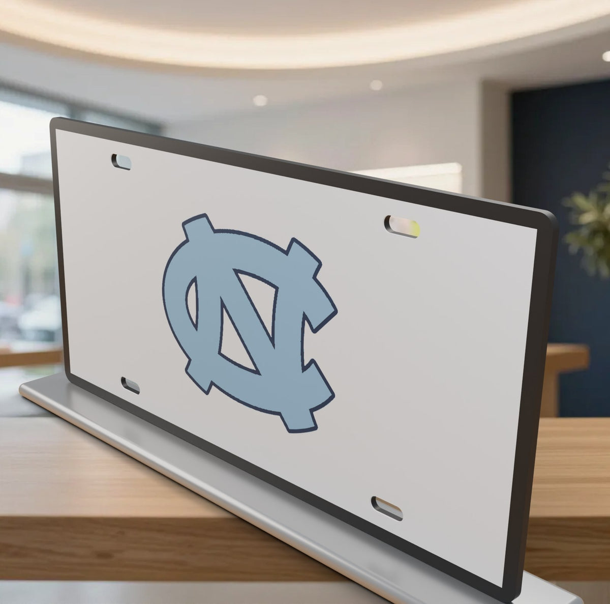 North Carolina Tar Heels UNC License Plate Car Tag 12x6 Front