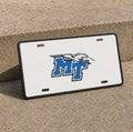 Middle Tennessee Blue Raiders MTSU License Plate Car Tag 12x6 Front