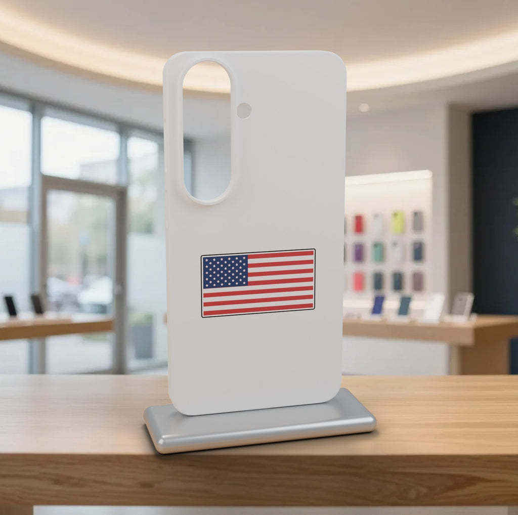 American Flag Phone Case Cover iPhone 17 Pro Max Samsung Galaxy S26 Slim