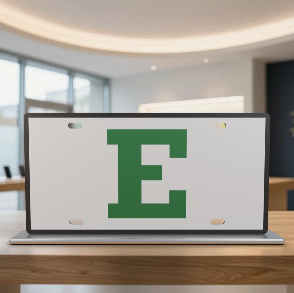 Eastern Michigan Eagles EMU License Plate Car Tag 12x6 Front
