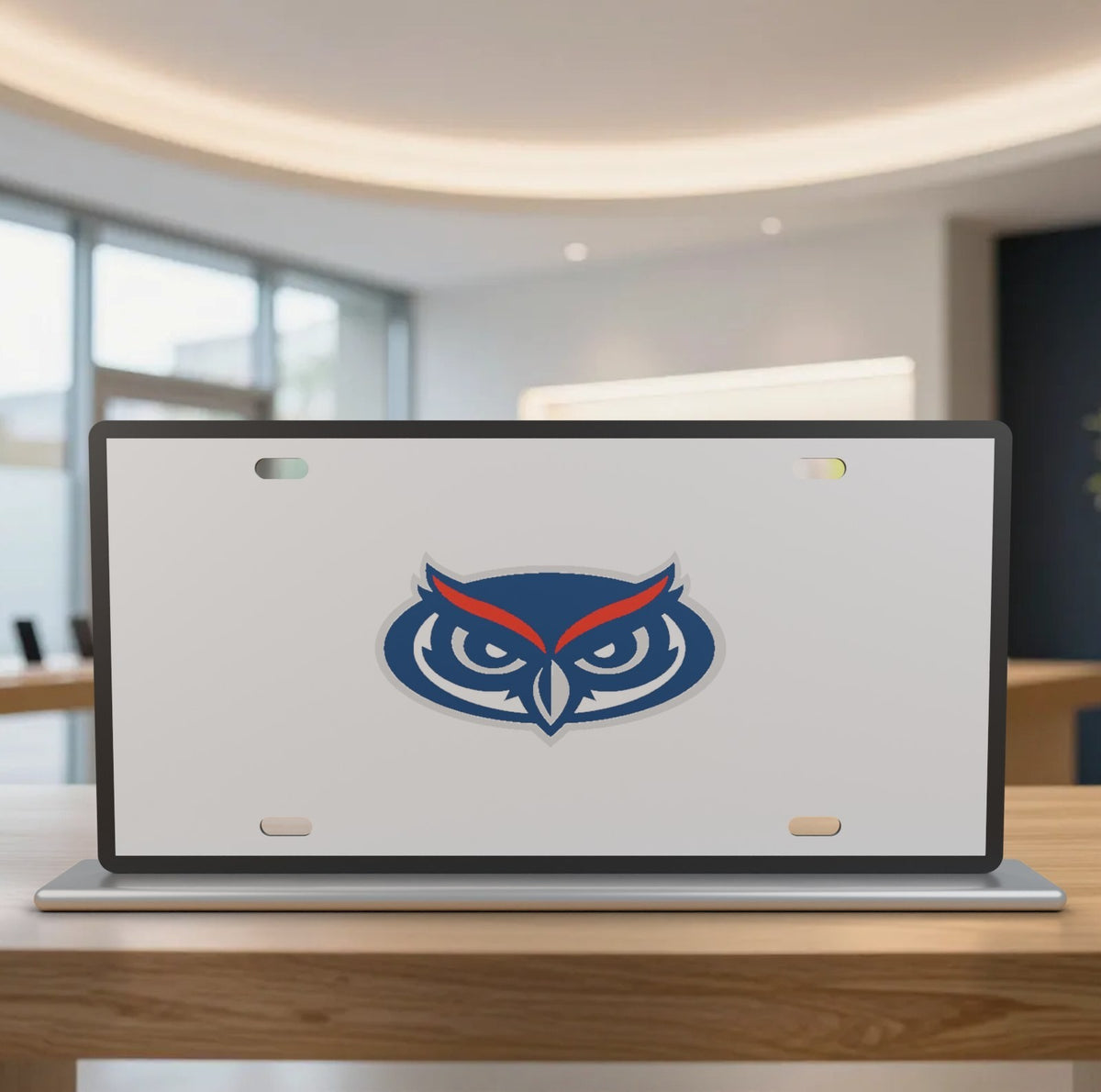 Florida Atlantic Owls FAU License Plate Car Tag 12x6 Front