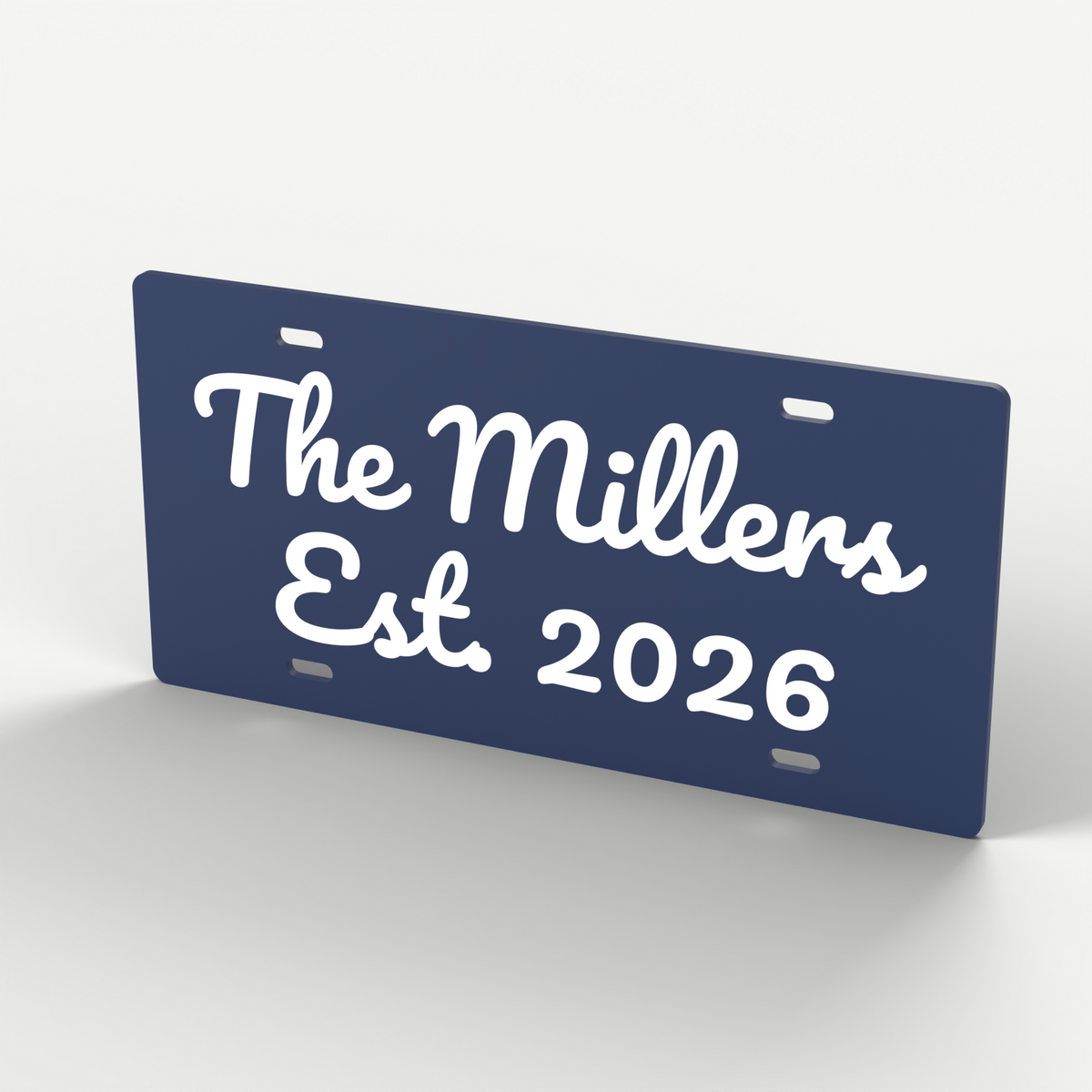 Personalized Custom License Plate Car Tag 12x6 Your Name Text Front Vanity