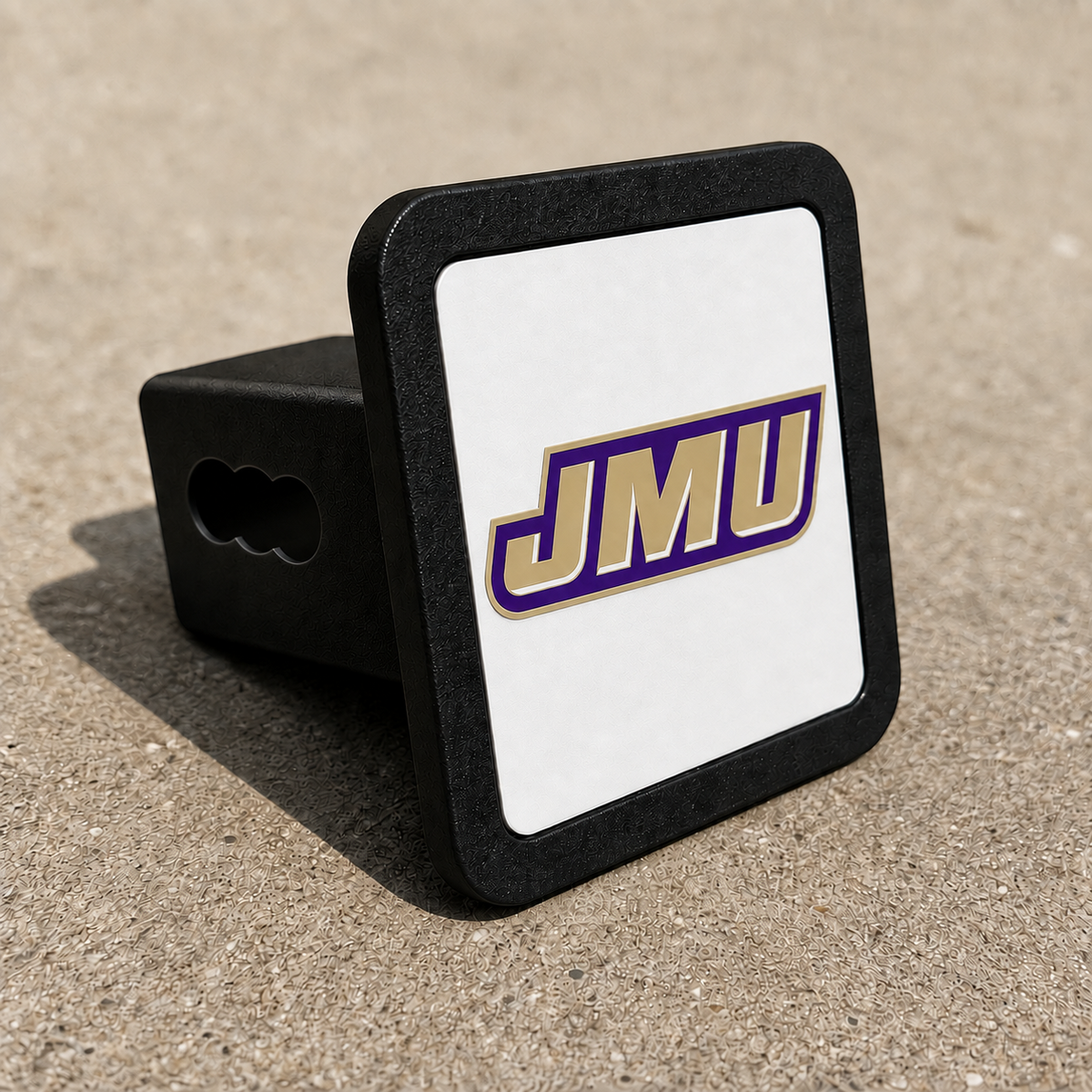 James Madison Dukes JMU Trailer Hitch Cover 2 Inch Receiver