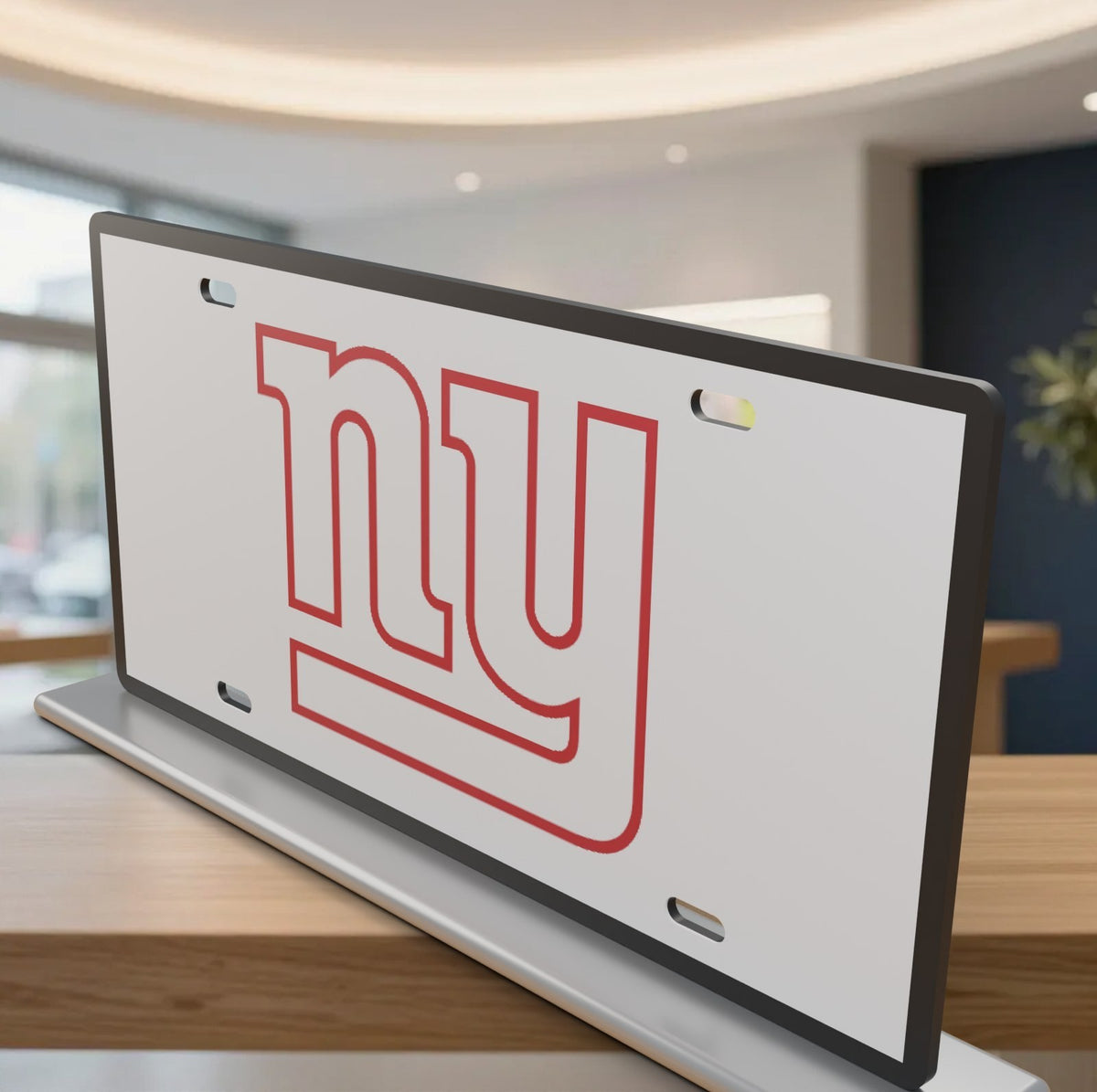 New York Giants Football License Plate Car Tag 12x6 Front Novelty Vanity