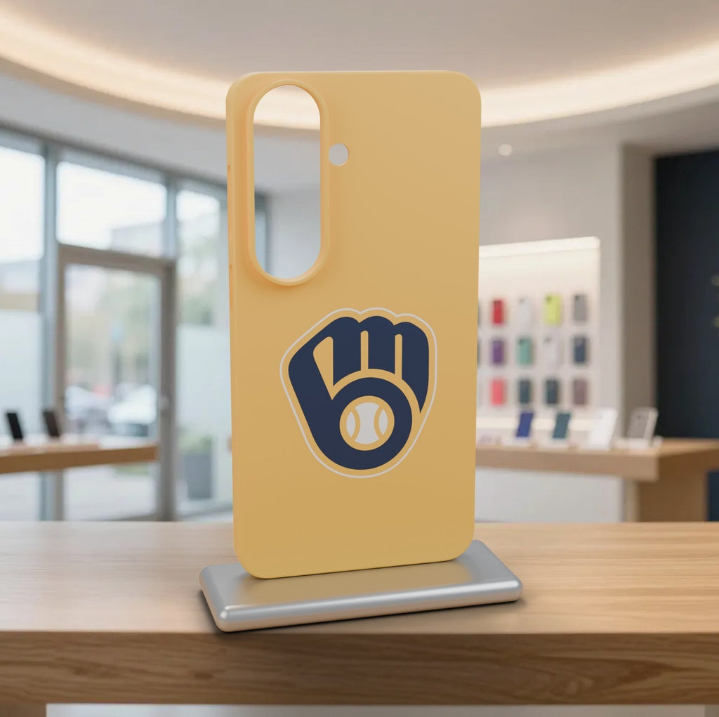 Milwaukee Brewers Phone Case for iPhone 17 Pro Max Samsung Galaxy S26 Cover Slim