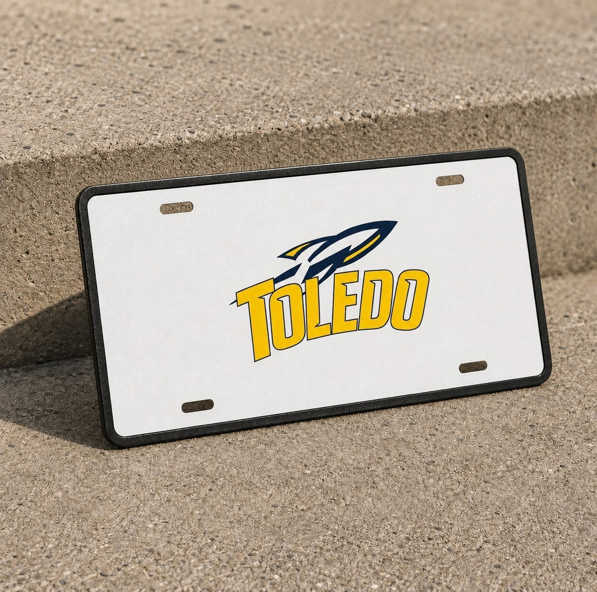 Toledo Rockets College Football License Plate Car Tag 12x6 Front Novelty Vanity