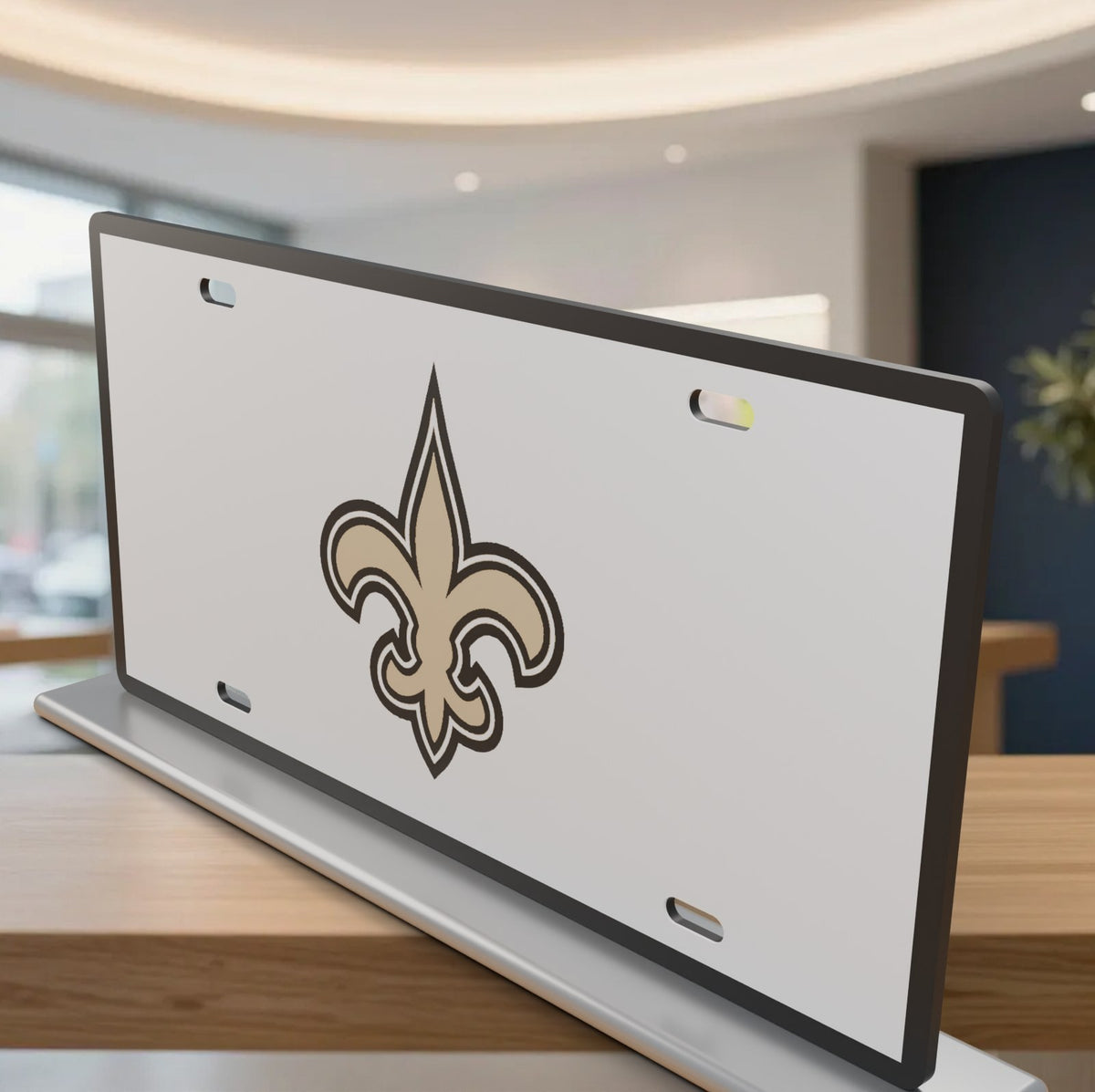 New Orleans Saints Football License Plate Car Tag 12x6 Front Novelty Vanity