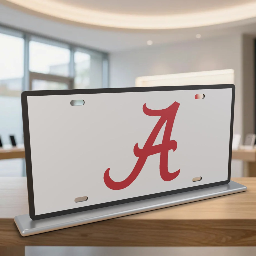 Alabama Crimson Tide Bama License Plate Car Tag 12x6 Front