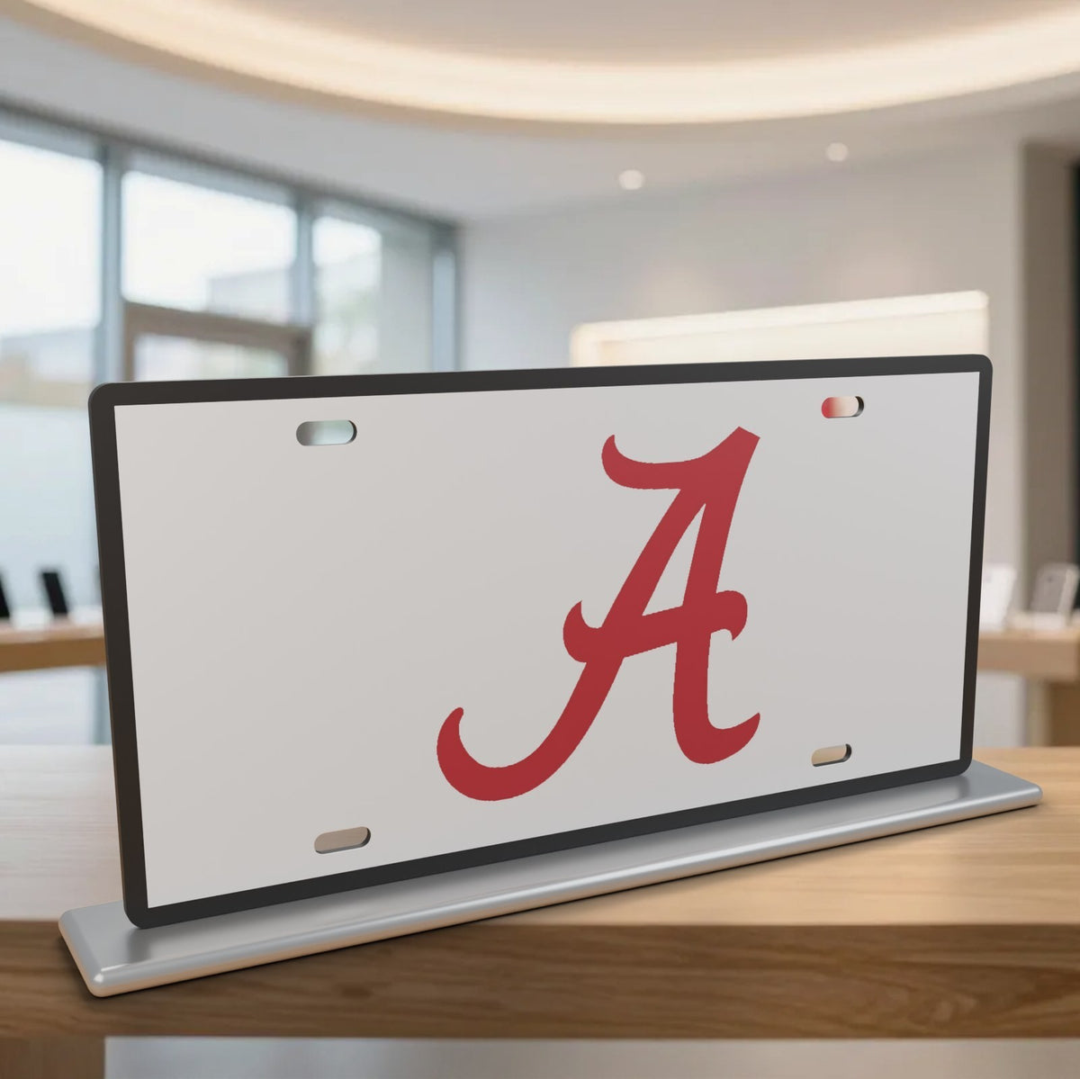 Alabama Crimson Tide Bama License Plate Car Tag 12x6 Front