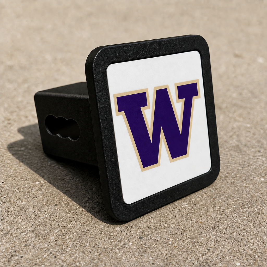 Washington Huskies Trailer Hitch Cover 2 Inch Receiver