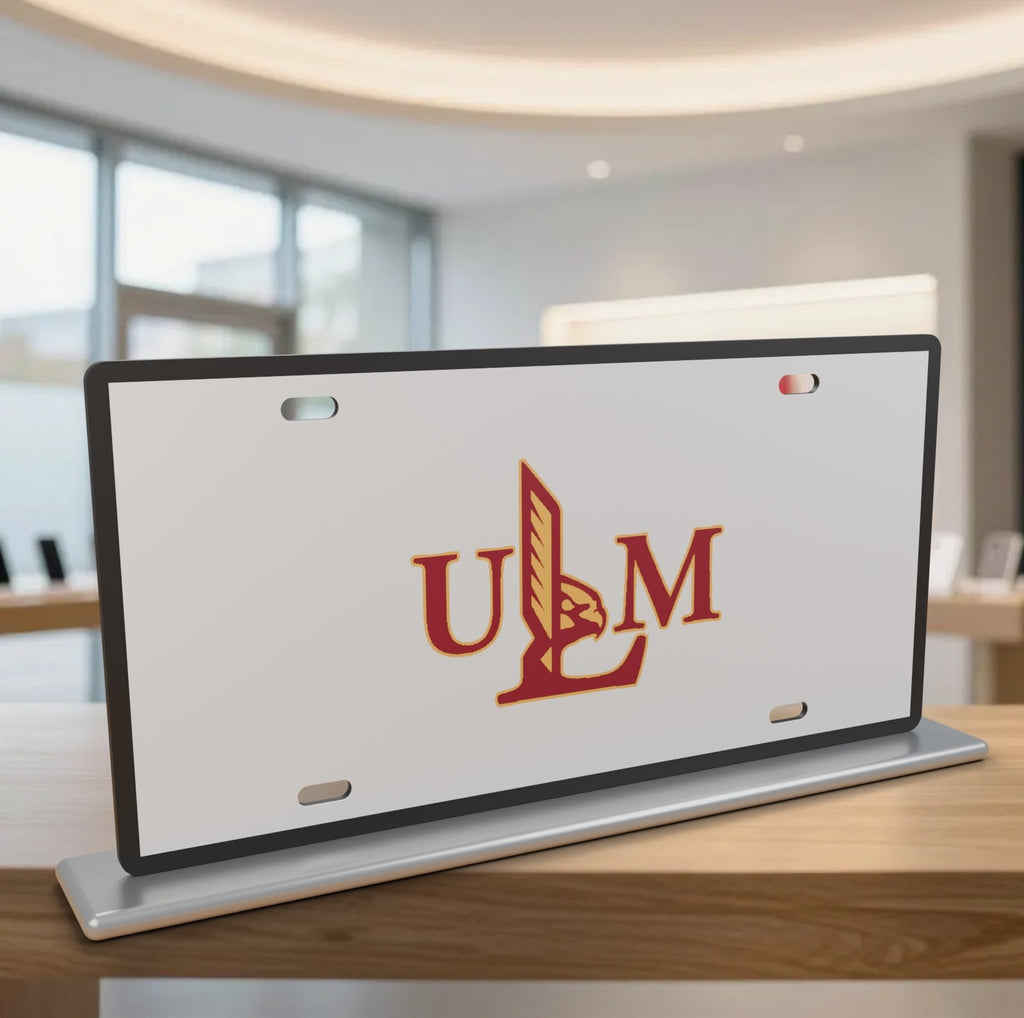 UL Monroe Warhawks College Football License Plate Car Tag 12x6 Front Novelty